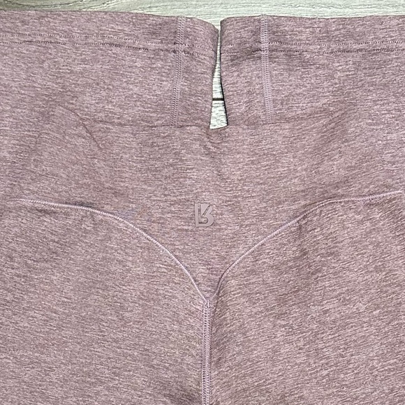 BuffBunny High Rise Flare Leggings Heather Pink Size Small - Picture 3 of 11